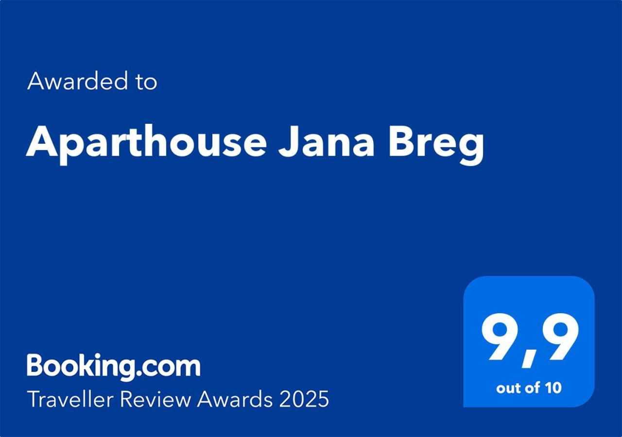 Aparthouse Jana Breg Zirovnica ภายนอก รูปภาพ